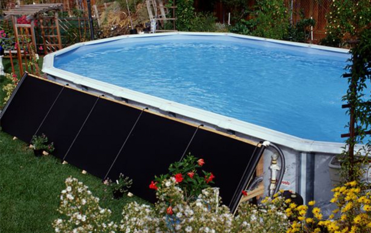 солнечные коллекторы для температуры воды в бассейне