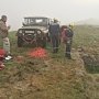 В горах Алушты помогли пострадавшему туристу