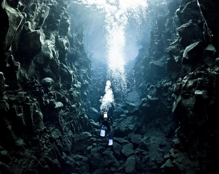 подводный водопад маврикий 