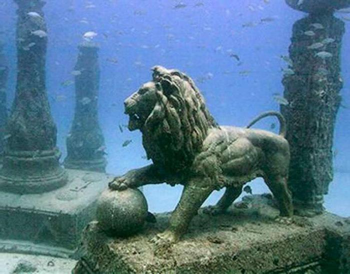 древний гераклион город под водой 