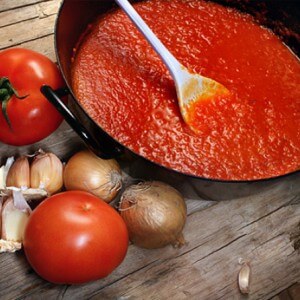 Острая томатная паста