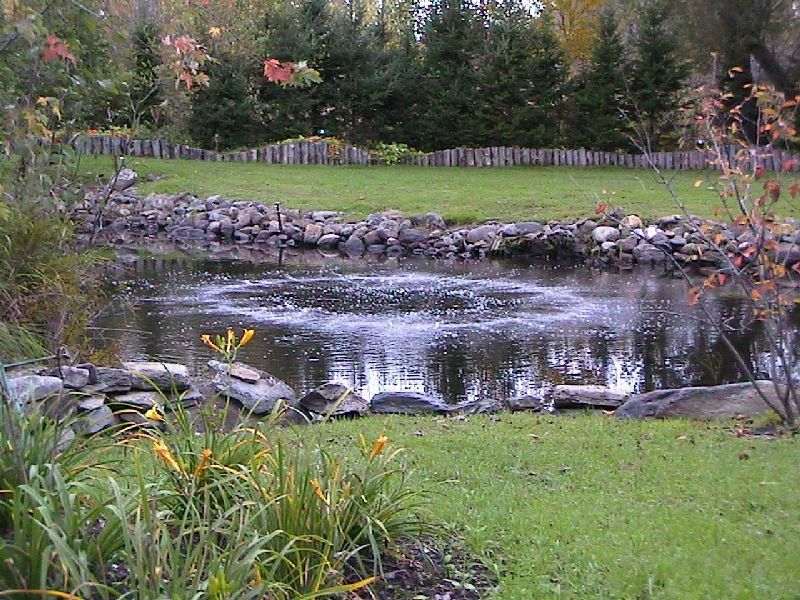 Аэрация воды подводными аэраторами