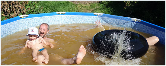 Как сделать на даче бассейн с чистой водой