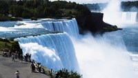 У вас захватит дух от этого зрелища: самый крупный водопад в США