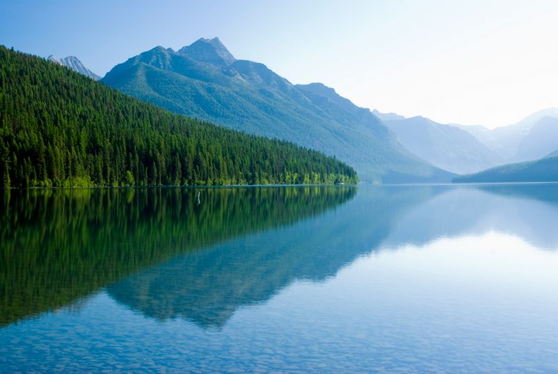Самое прозрачное озеро в мире