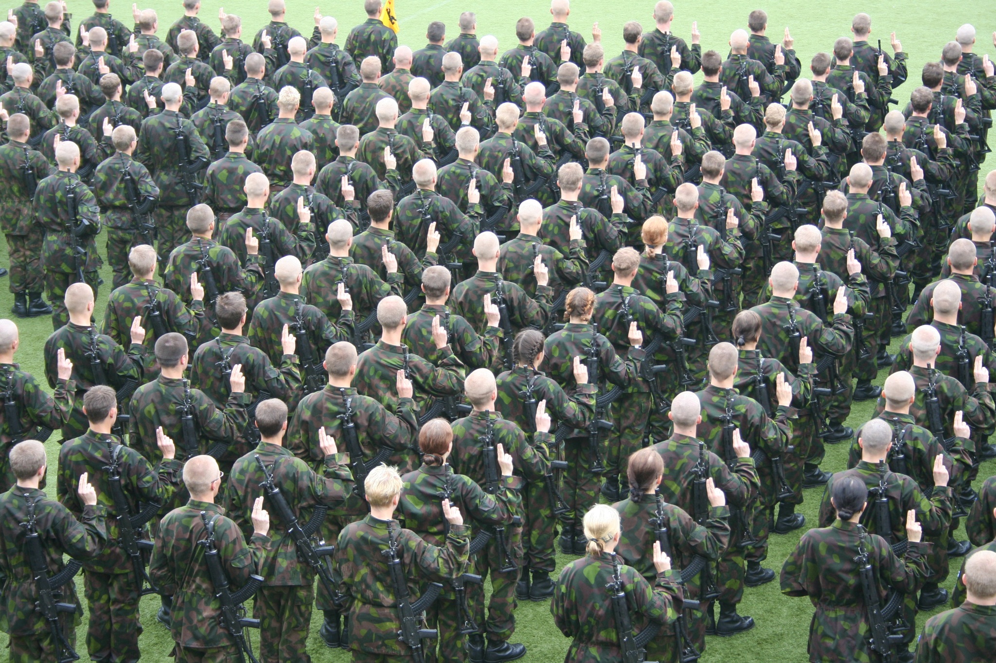 В Финляндии военную службу могут проходить как женщины, так и мужчины.
