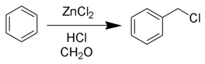Blanc Chloromethylation Reaction Scheme.png