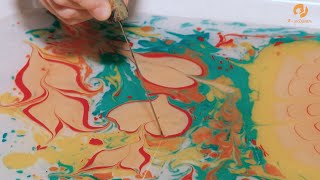 Видеоуроки: Эбру - рисование на воде