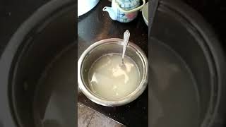 Кипяченое молоко с водой